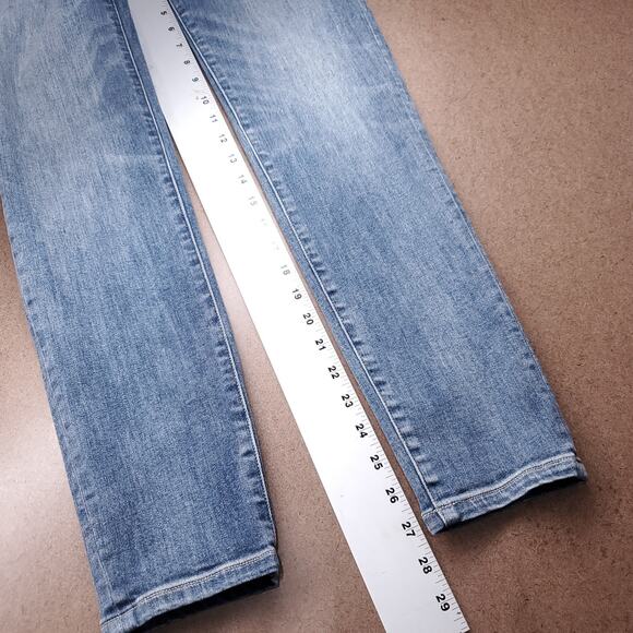 Carve Designs Carson Jeans Women 6 Blue Tapered Organic Casual Chic Trendy - Picture 7 of 10